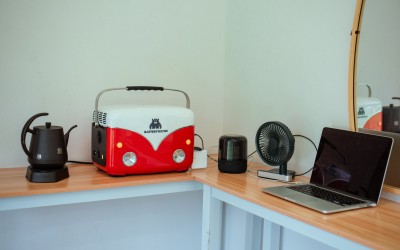 How to provide power for AC appliances with portable power supply ？